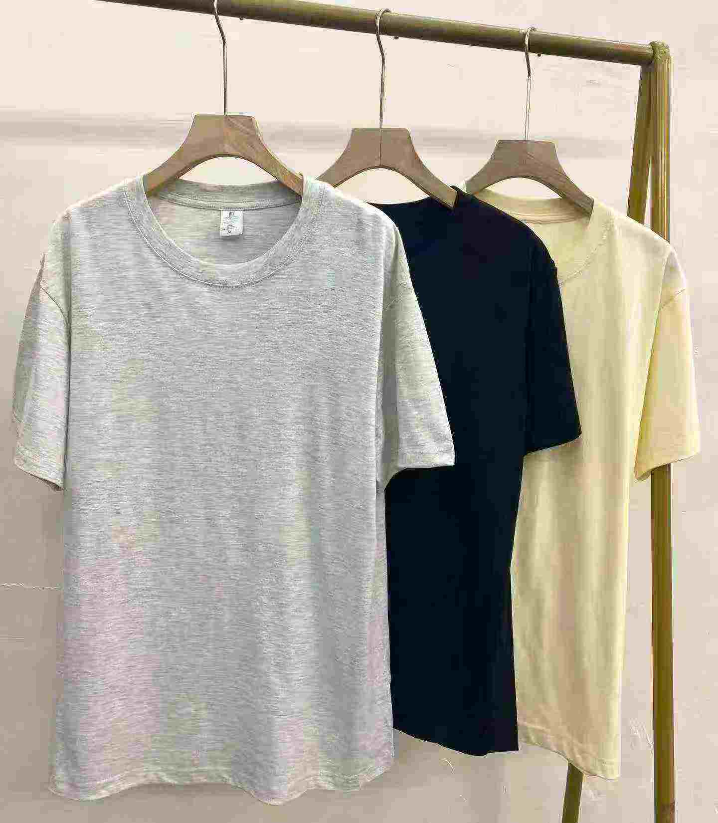 167 Pcs Plain Cotton Short Sleeve T-Shirts - Image 3
