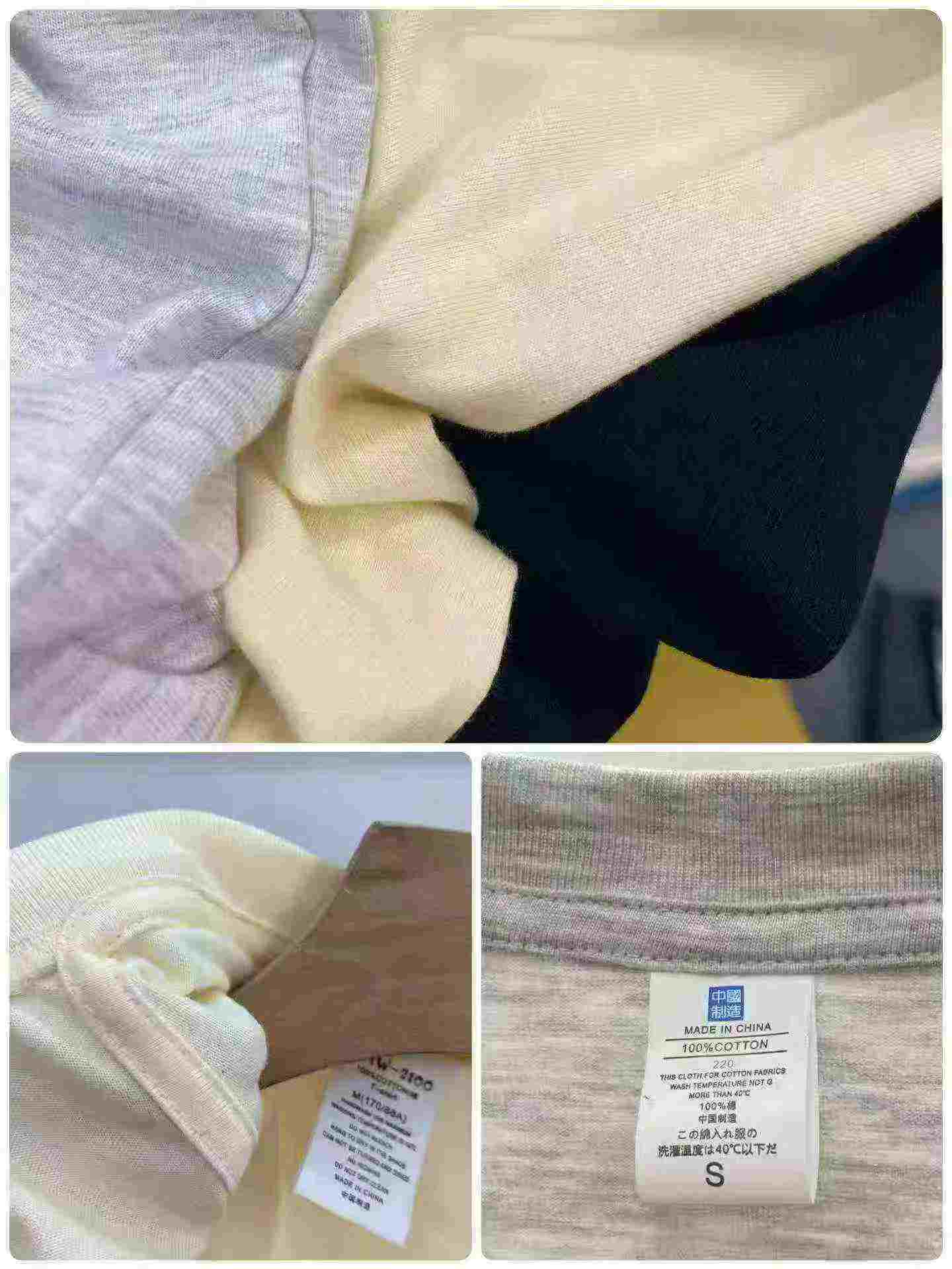 167 Pcs Plain Cotton Short Sleeve T-Shirts - Image 7