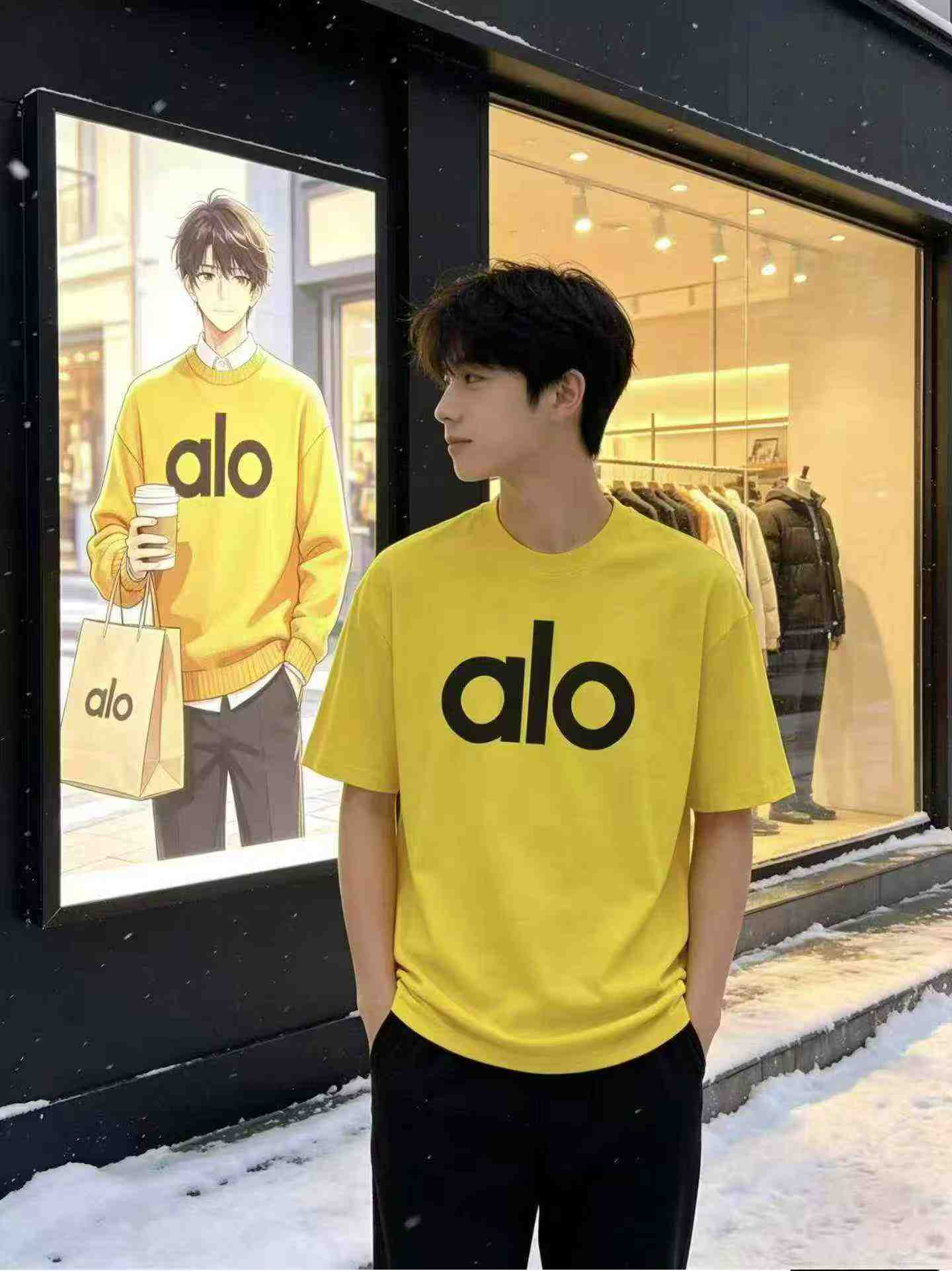 Around 2000pcs Branded Streetwear Unisex Heavyweight Short Sleeve T-shirts - Image 4