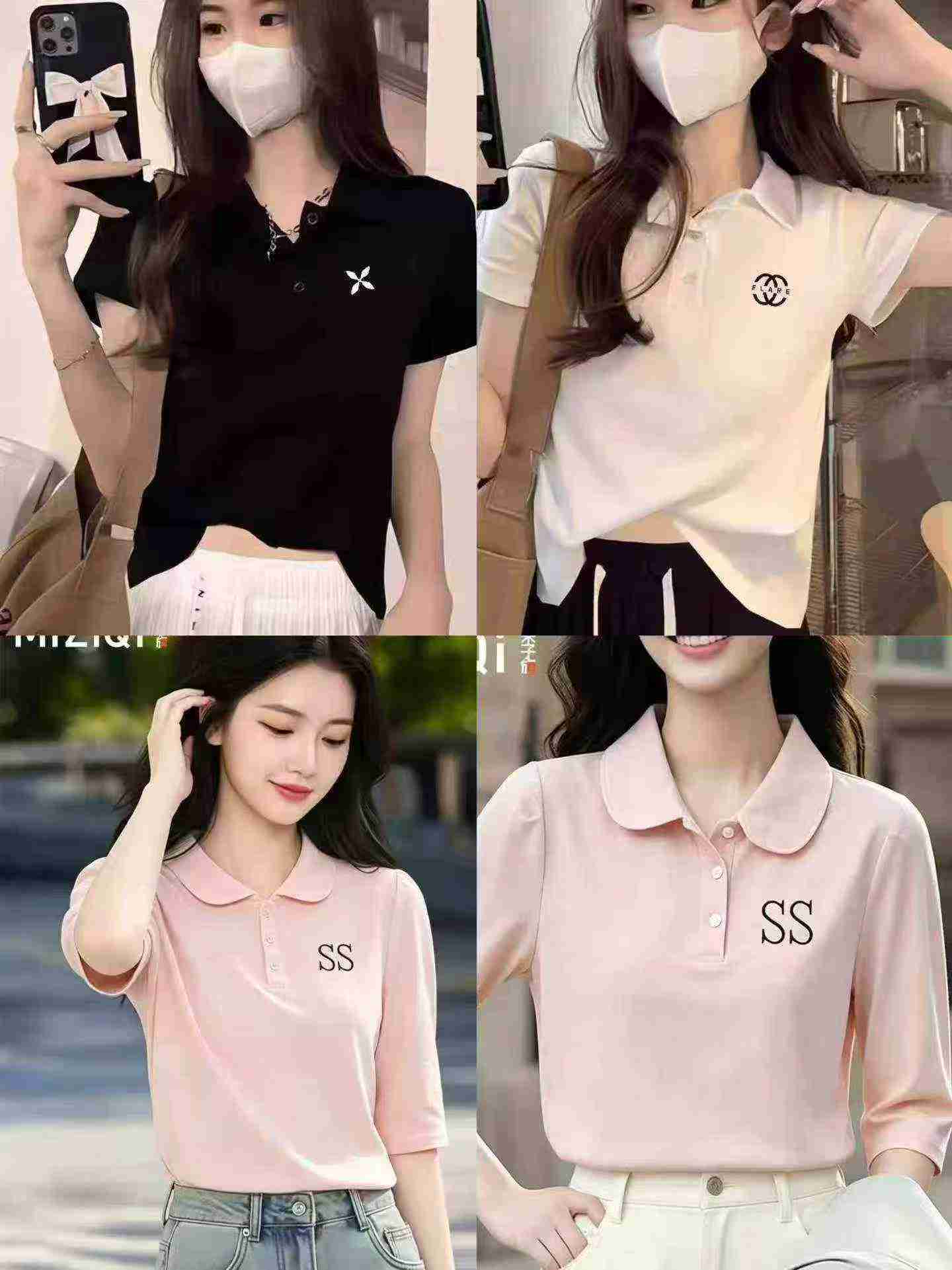 4000 Pcs American Style Spicy Girl Cotton T-Shirts Bulk Clearance - Image 3