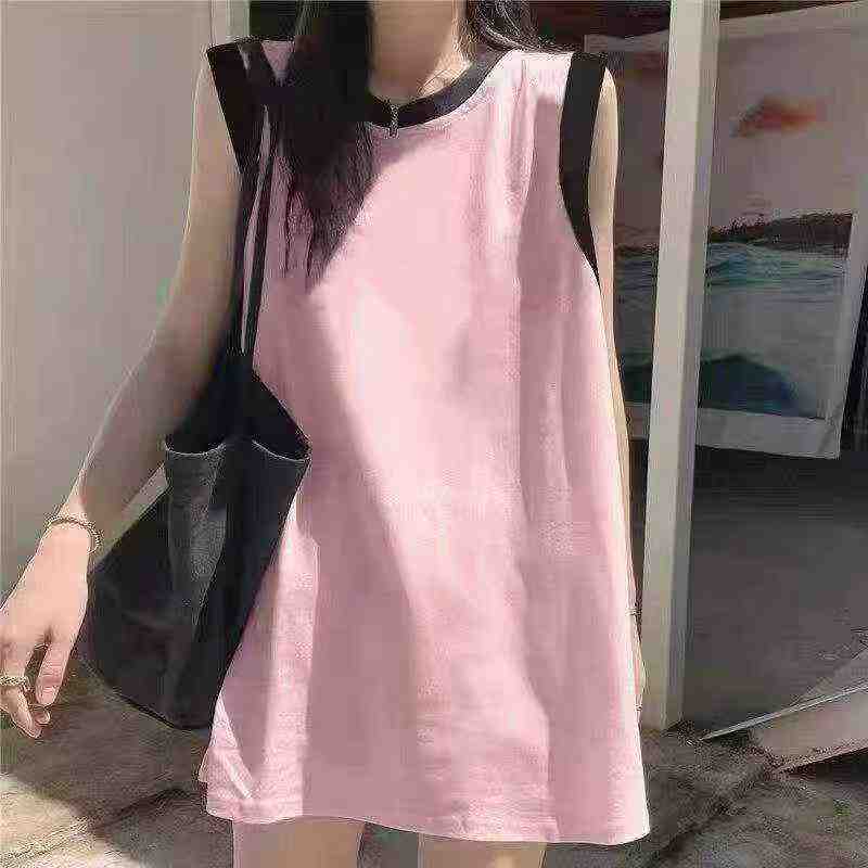 Women's Cotton Loose Sleeveless Vests, Total 600 Pieces, 2 Styles, Size S-XL - Image 2