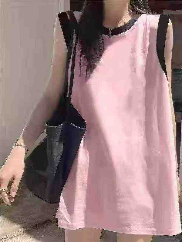 Women's Cotton Loose Sleeveless Vests, Total 600 Pieces, 2 Styles, Size S-XL - Image 3