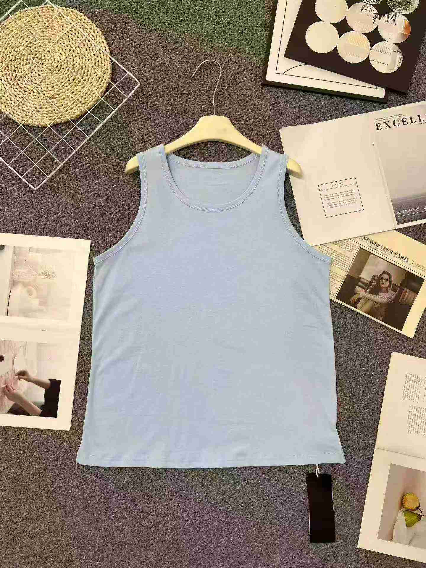 Women's Cotton Loose Sleeveless Vests, Total 600 Pieces, 2 Styles, Size S-XL - Image 8