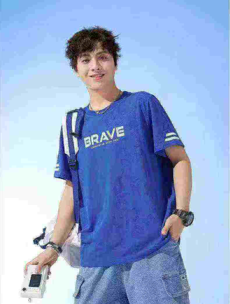 Breathable Mesh Short Sleeve T-shirts Total 261 Pieces, 10 Pieces Per Pack - Image 5
