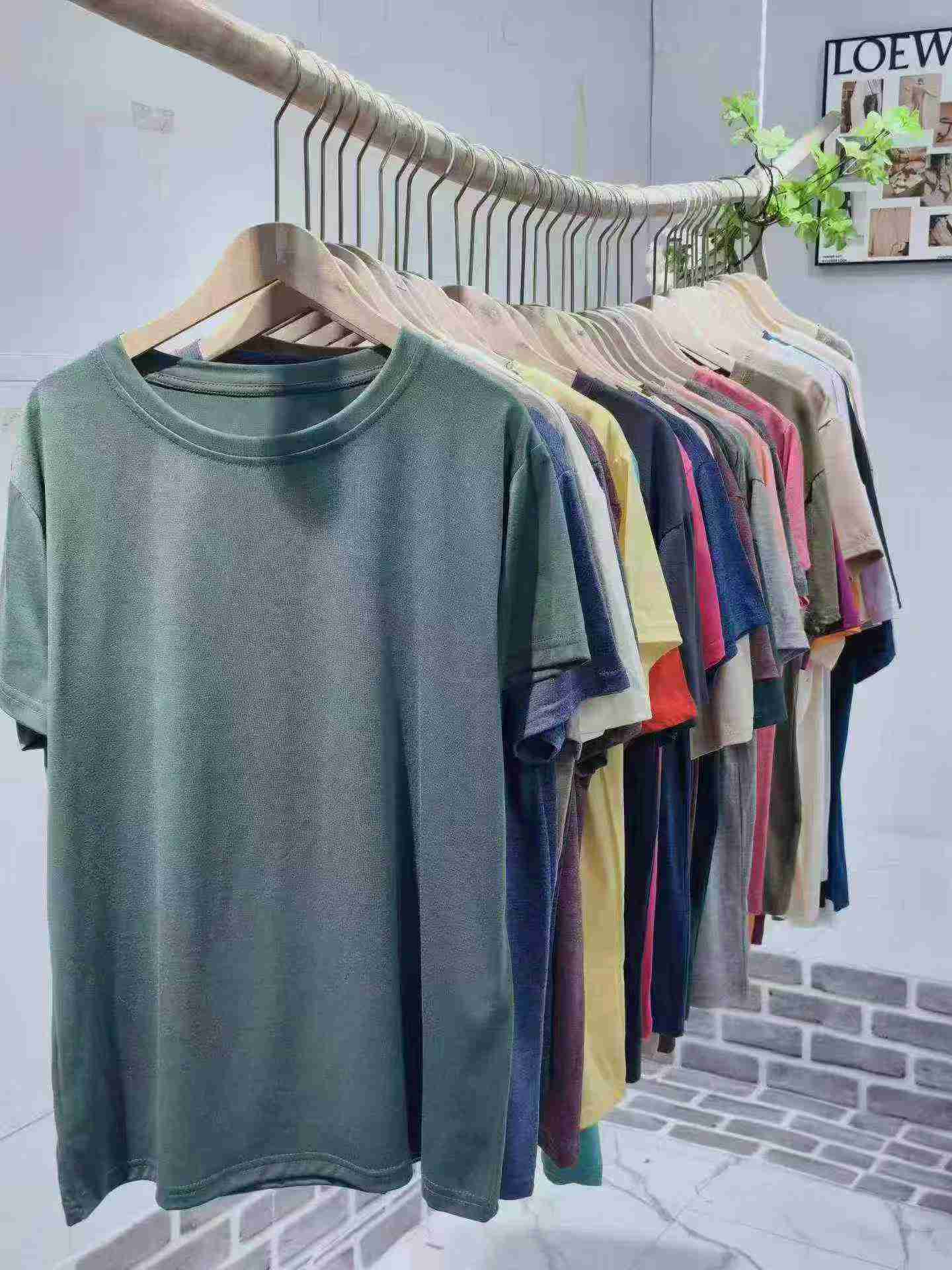 Sekitar 15000 Pcs Kaos Rayon Lengan Pendek Unisex Stok Clearance - Image 7