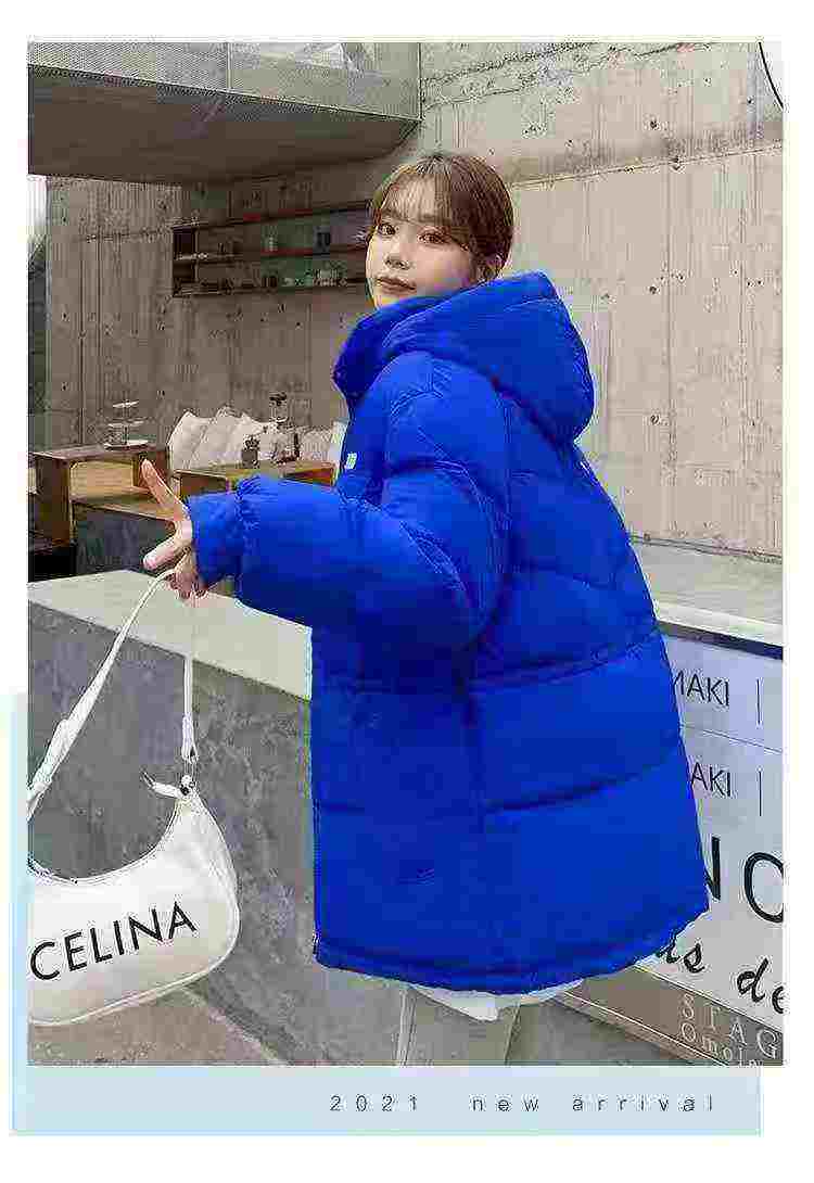 2259 Pieces Klein Blue Thickened Short Women's Padded Cotton Jacket - Image 3