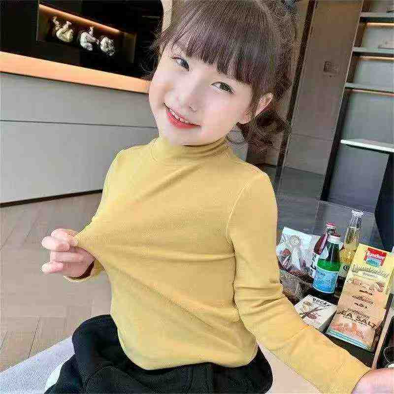 1167 PCS Kids Fashion Mock Neck High Quality Dralon Baselayer Tops - Image 2