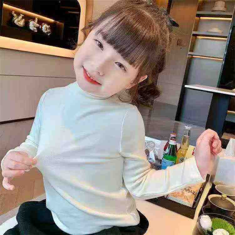 1167 PCS Kids Fashion Mock Neck High Quality Dralon Baselayer Tops - Image 3