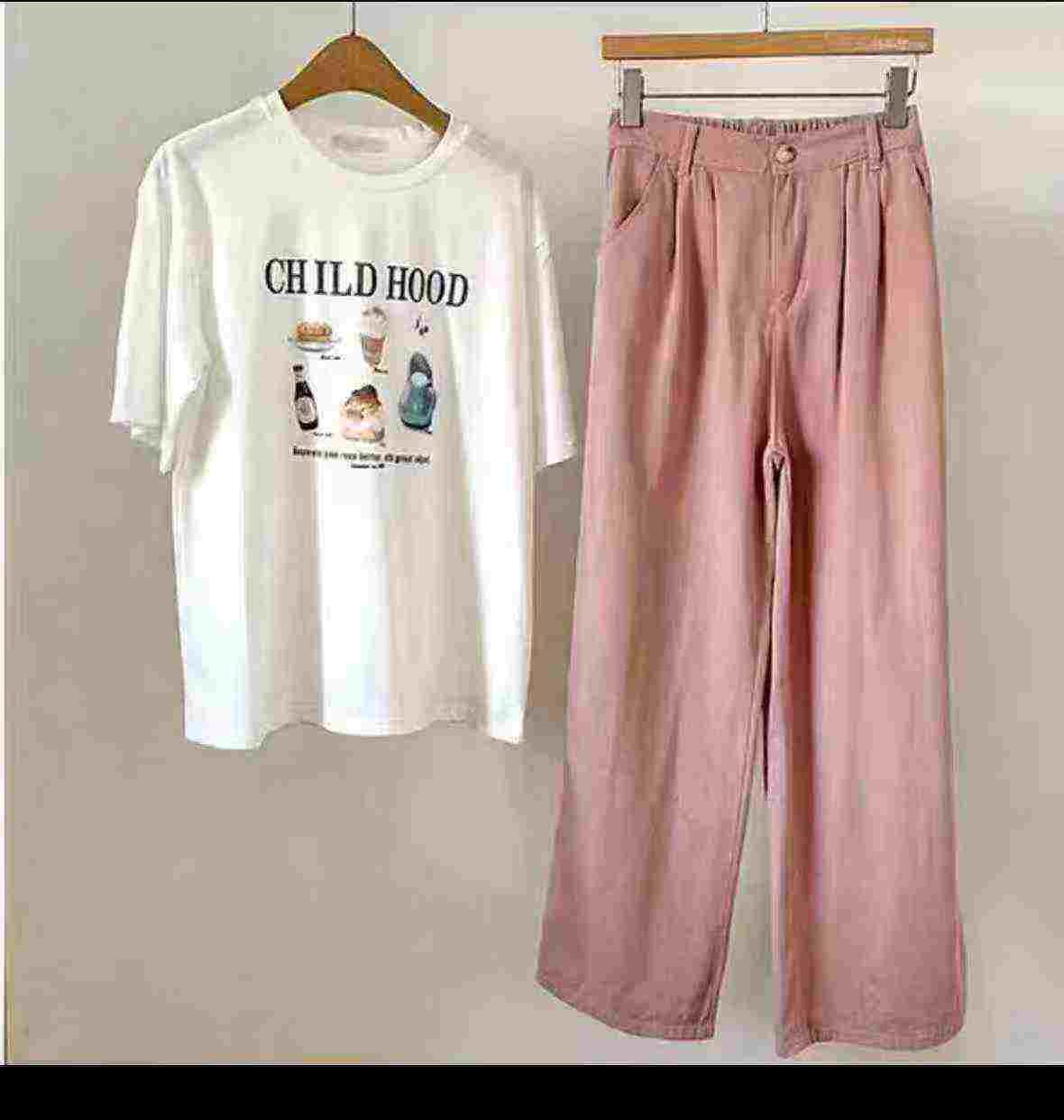 1901 Pieces Pure Cotton Thin Straight Casual Pants - Image 5