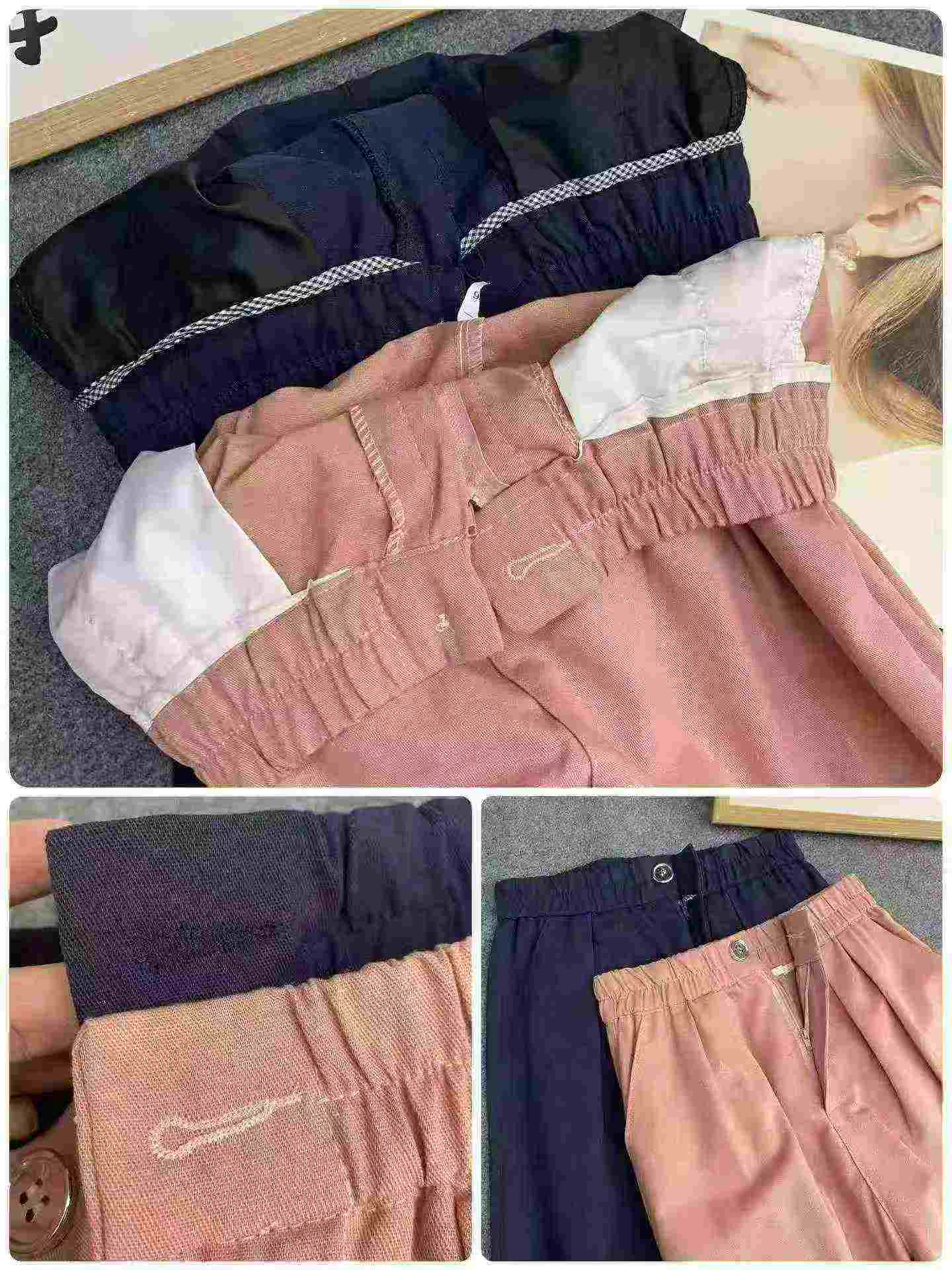 1901 Pieces Pure Cotton Thin Straight Casual Pants - Image 8