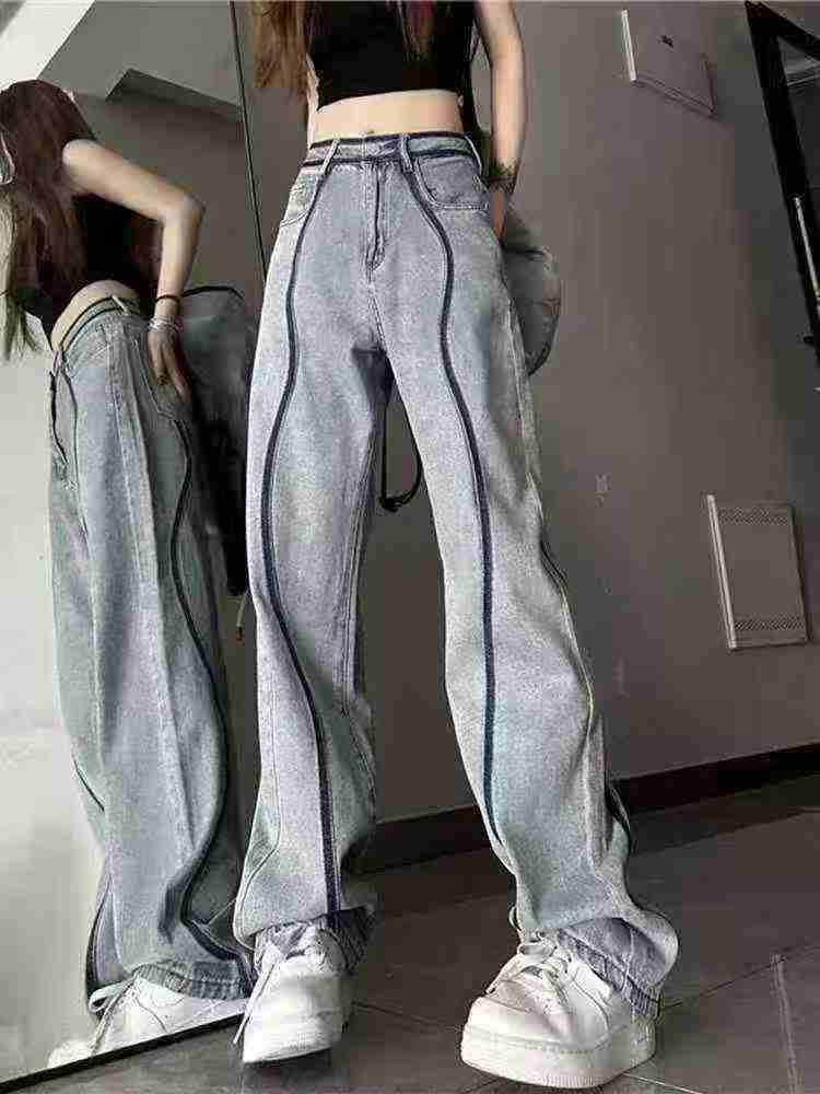866 Pieces Vintage Unisex Straight Leg Jeans - Image 4