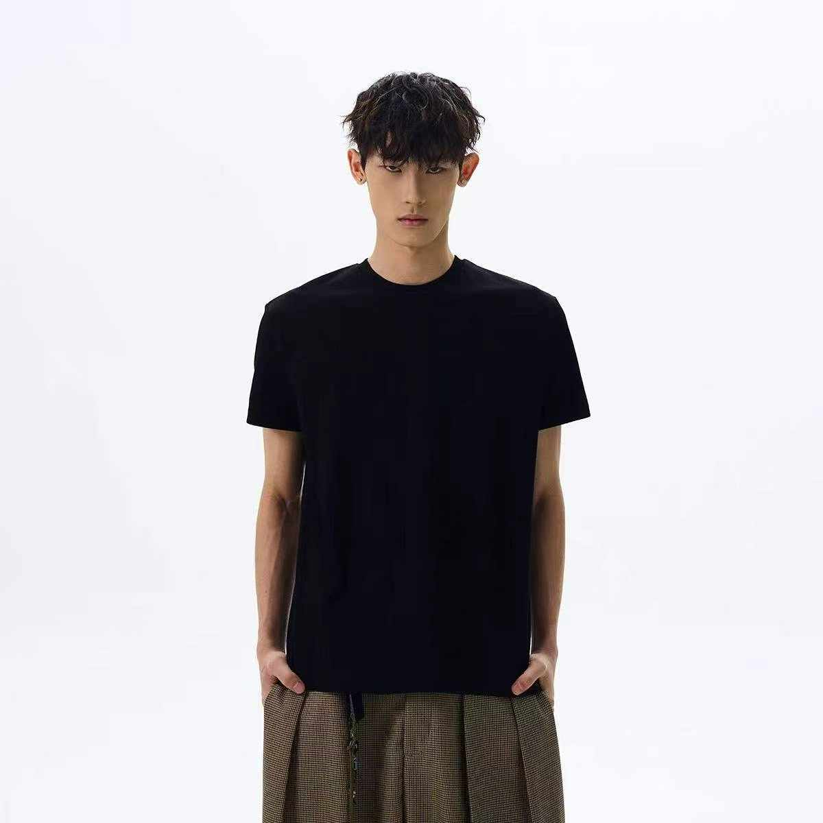 2500 Pieces Candy Color Twill Solid Oversized Unisex T-Shirts - Image 1