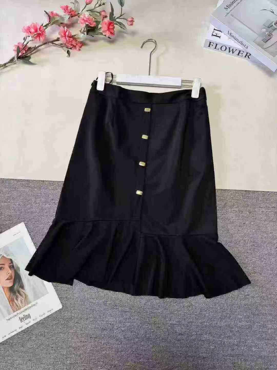 About 1000 Pieces High Waist A-line Midi Flared Skirt Clearance - Image 1