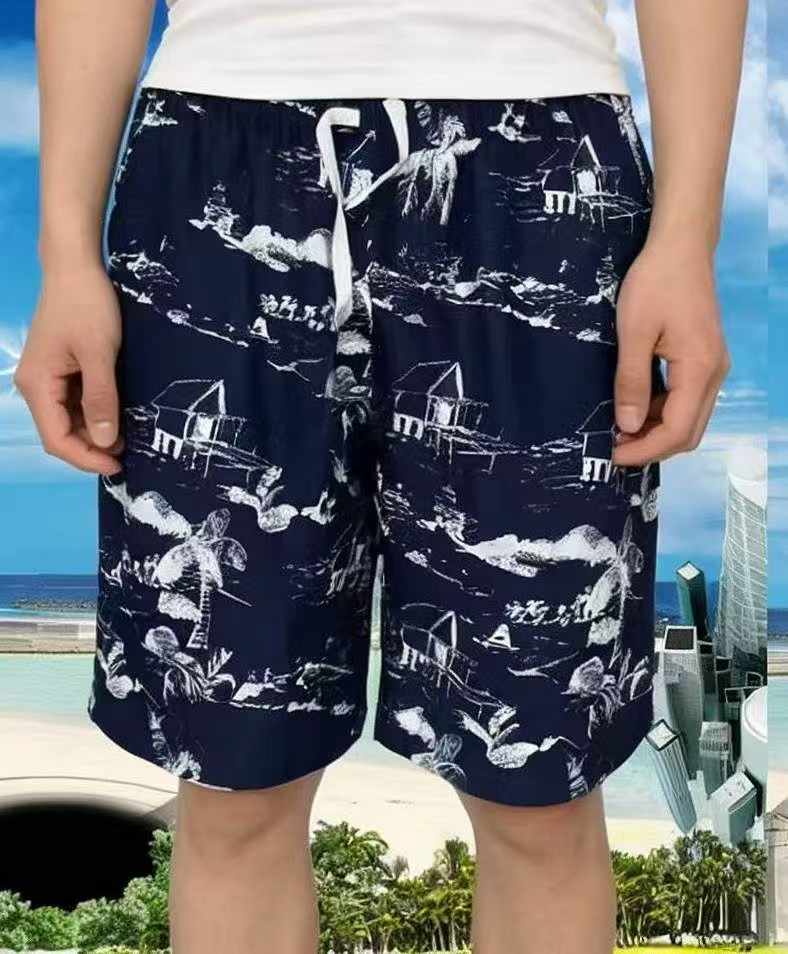 Summer New Men's Casual Loose Shorts, About 150 Pieces - Image 1