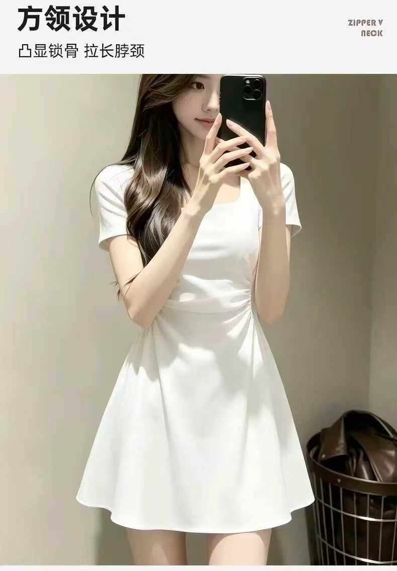 French Style Slim Waist Women Dress About 450 Pieces - Image 1