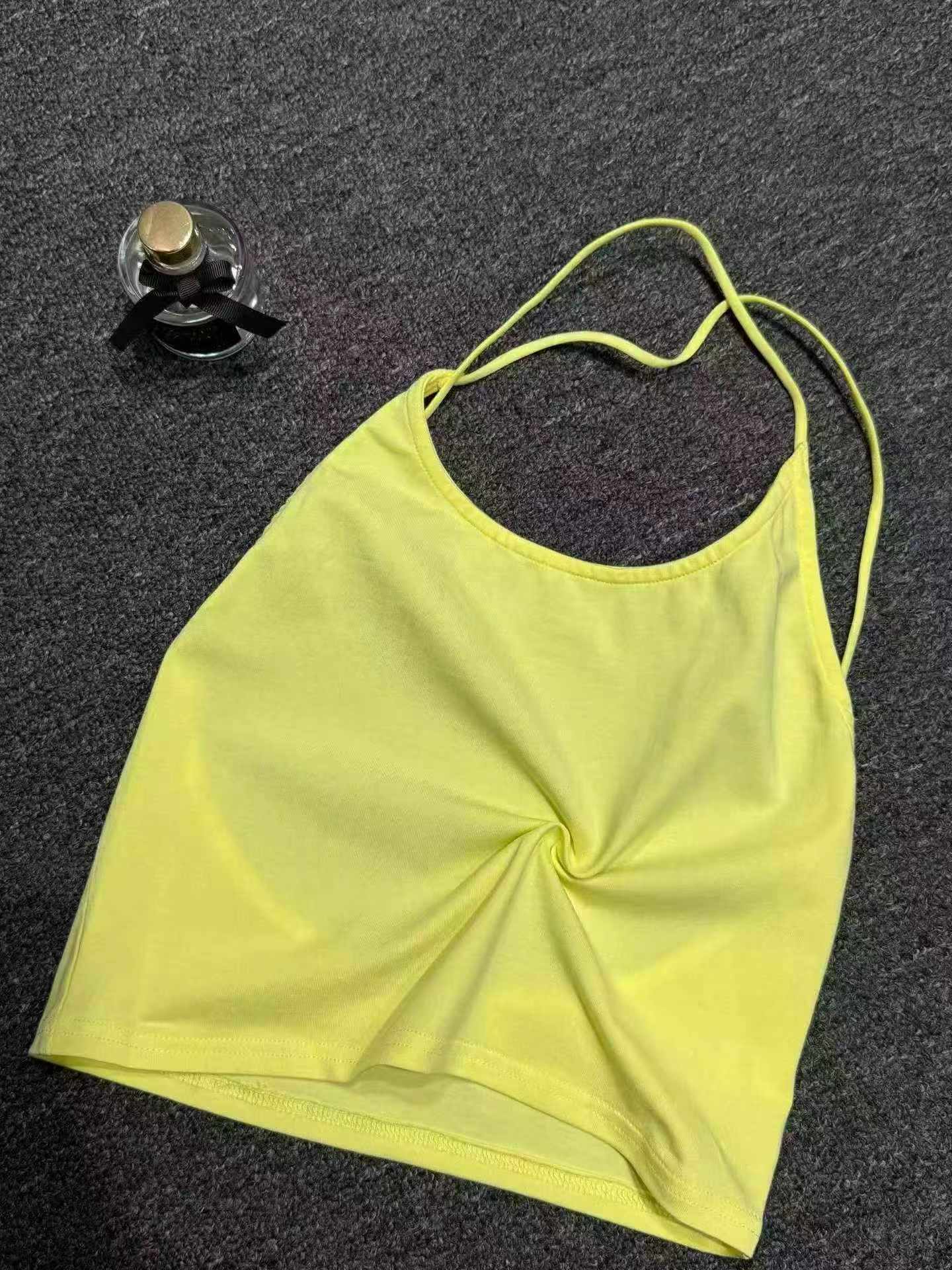 120 Pieces M & XL Size Summer Korean Women's Pure Cotton Camisole Vest - Image 1