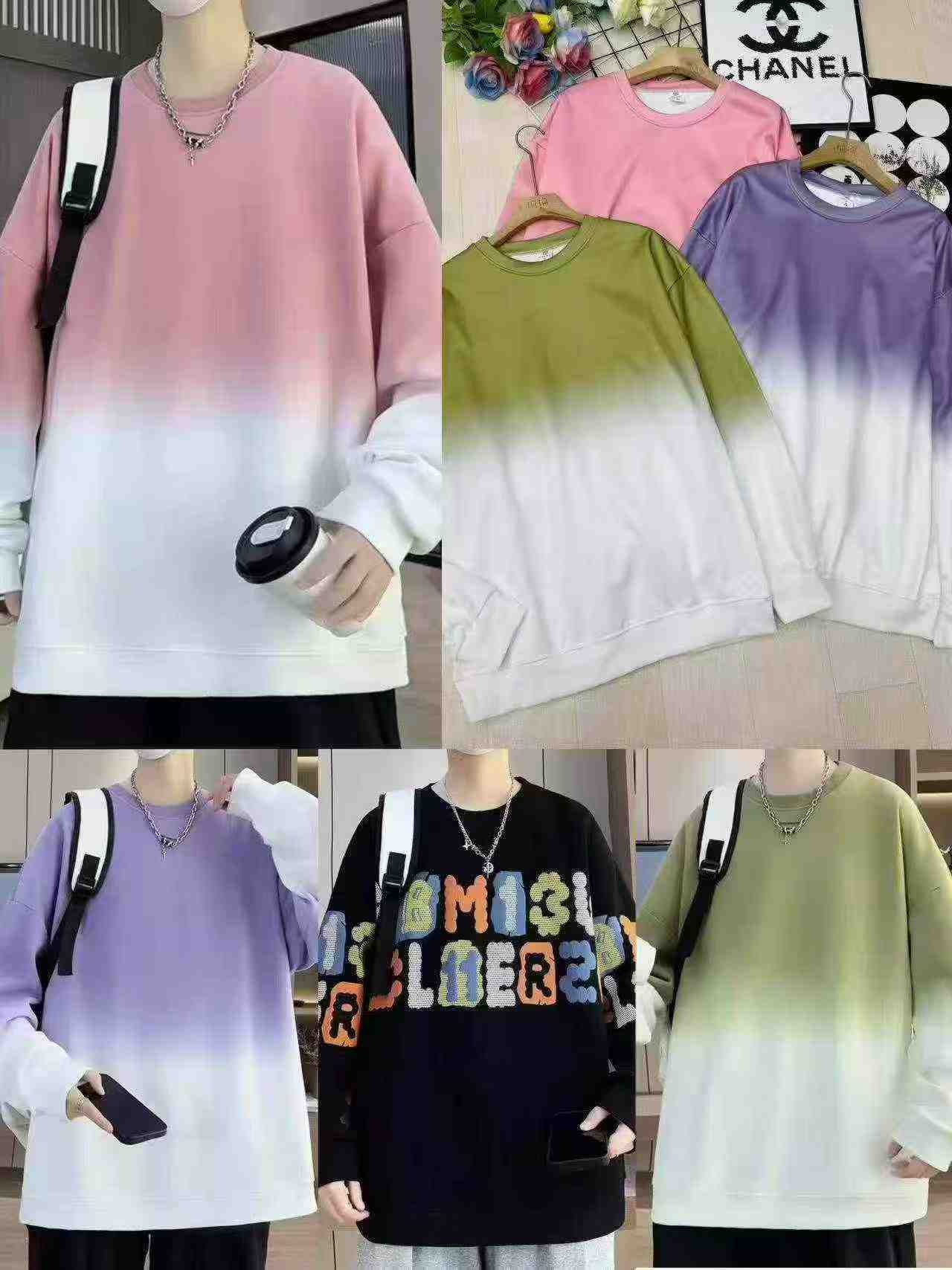 Men's Thickened Fleece Sweatshirts 258 Pieces Clearance - Image 1