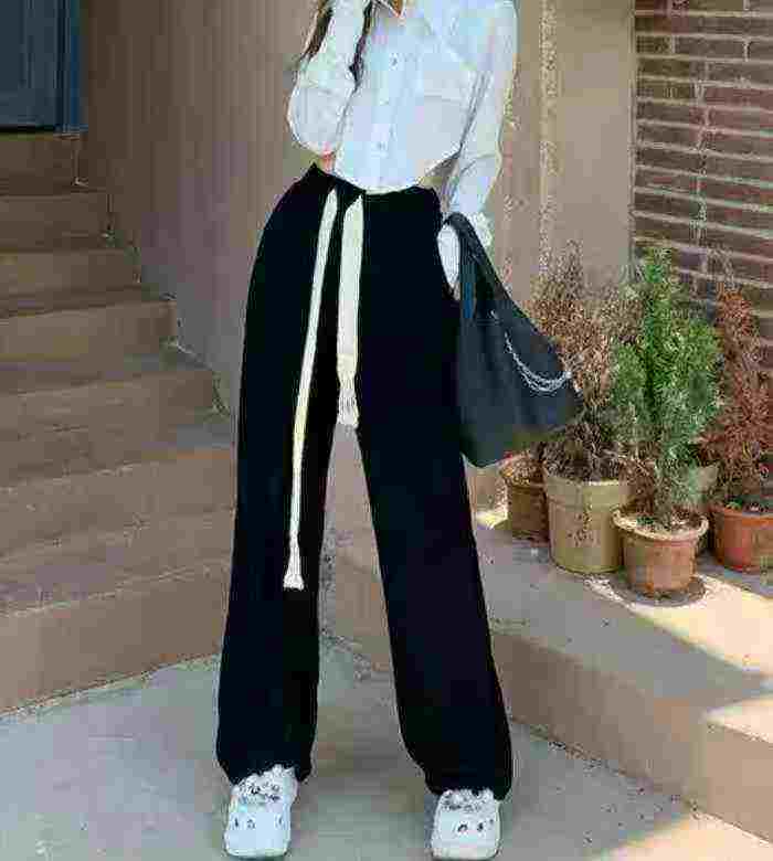 160 Pcs Casual Straight Wide Leg Pants - Image 1