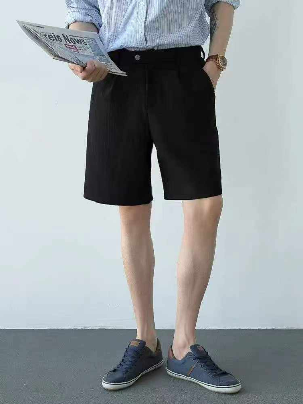 1527 Pcs Summer Loose Men's Five-point Dress Shorts - Image 1