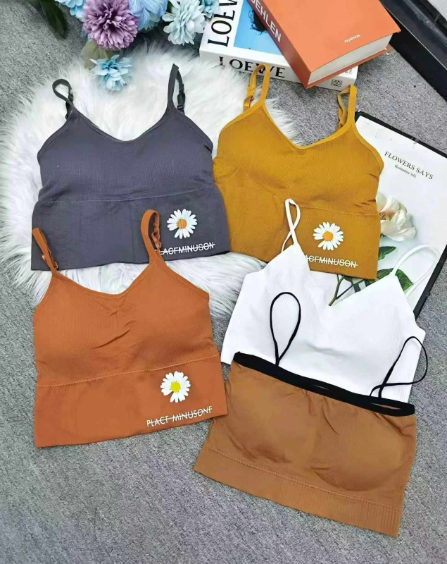 1280 Pcs Nylon Ice Silk Yoga Sports Back Camisole Vest - Image 1
