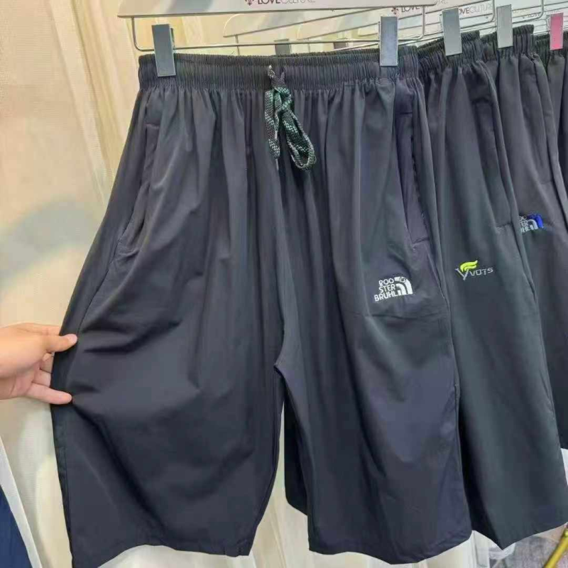 Men's Summer Ice Silk Loose Casual Shorts 5000 Pieces - Image 1