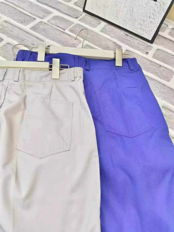 Plus Size Solid Color Men's Work Pants, About 130 Pieces, Size M-2XL - Image 1