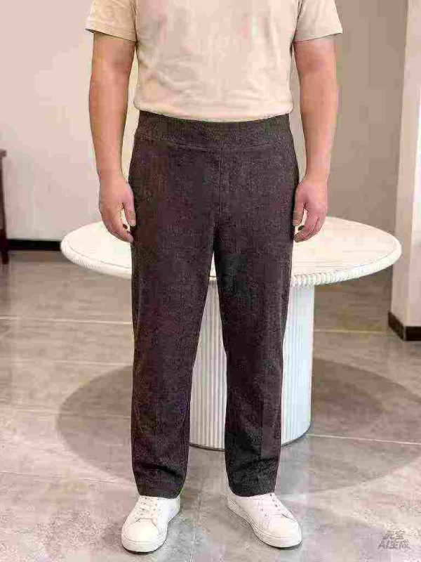 71 Pcs Unisex Big Size Dark Grey Dress Pants - Image 1