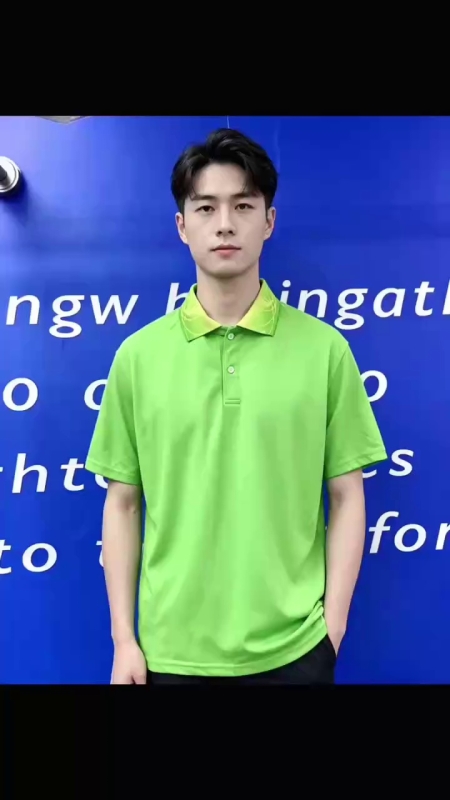 4500 Pcs Solid Color Short Sleeve Polo Shirts For Men And Women - Image 1