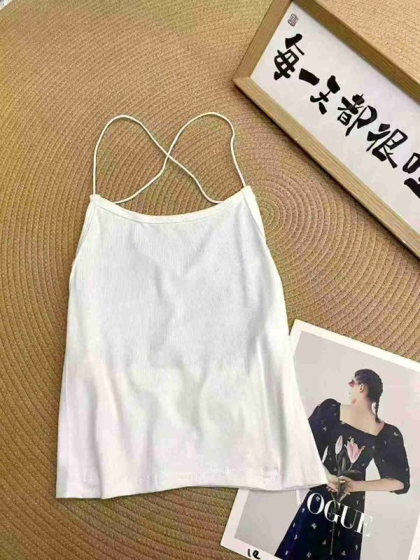 125 Pcs American Style Backless Halter Cami Tops - Image 1