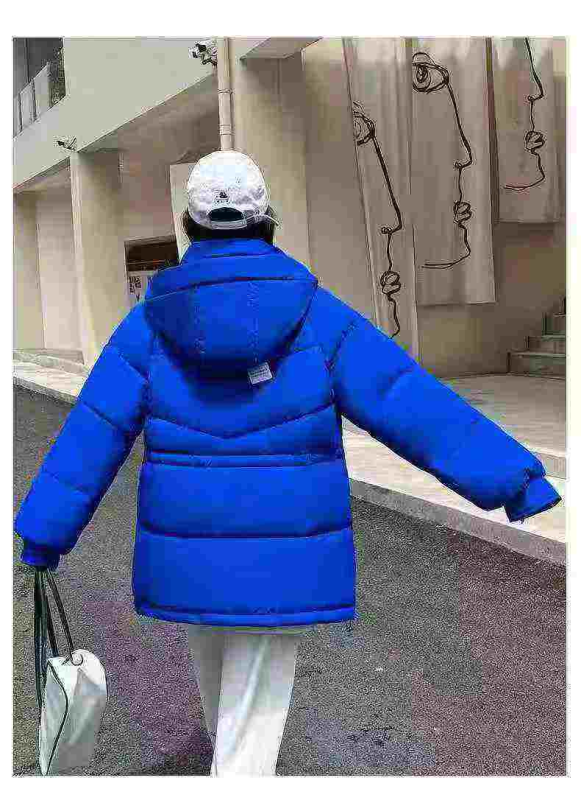 2259 Pieces Klein Blue Thickened Short Women's Padded Cotton Jacket - Image 1
