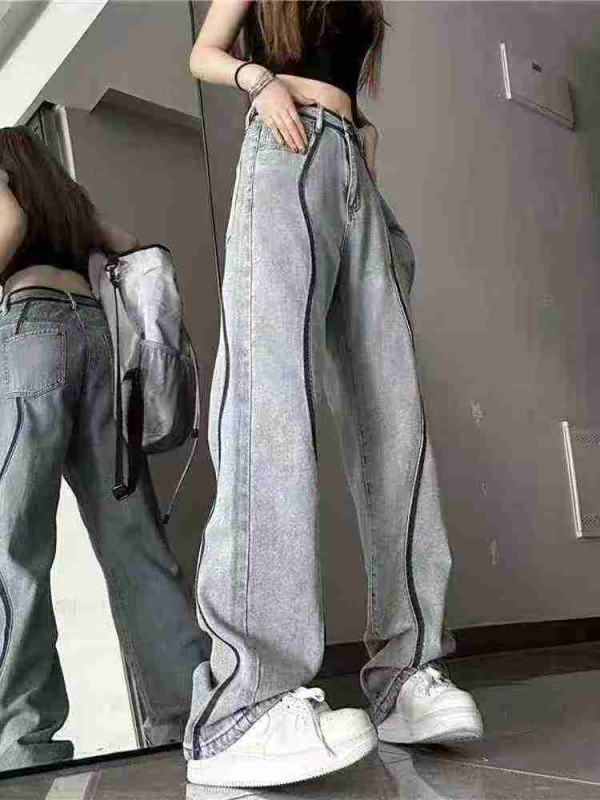 866 Pieces Vintage Unisex Straight Leg Jeans - Image 1