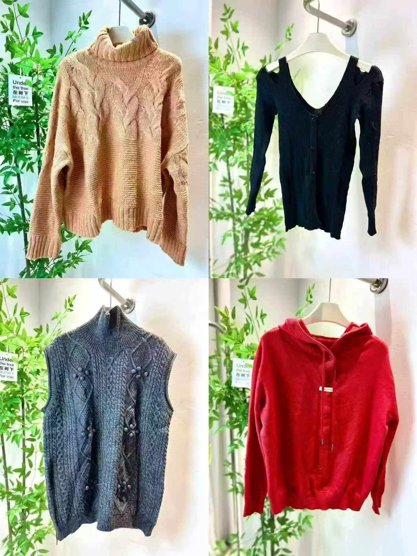 Lebih 2000 Keping Stok Borong Sweater & Skirt Gaya Santai Manis Wanita - Image 2