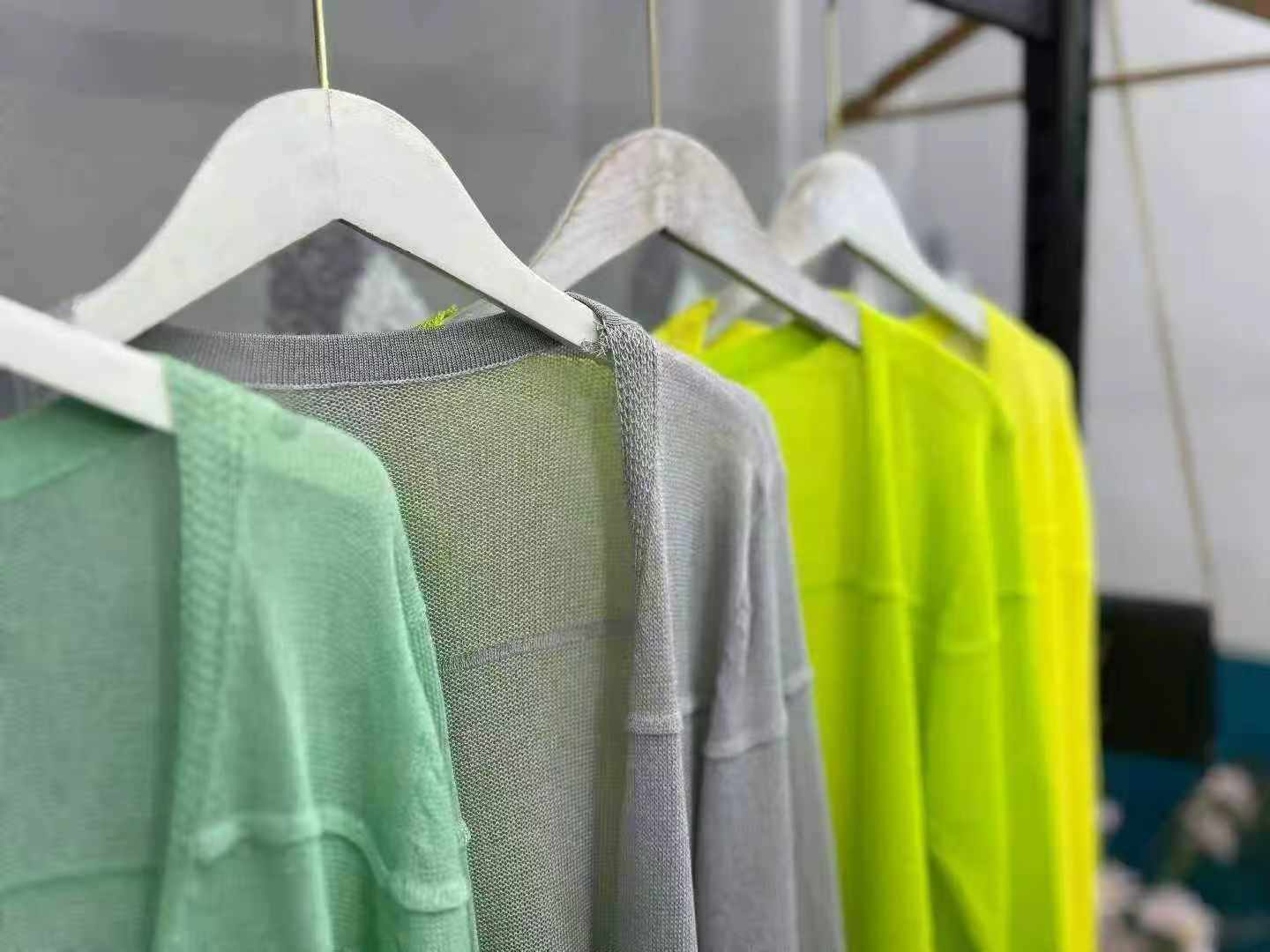 1200 ชิ้น เสื้อการ์ดิแกนถักแขนยาวความยาวปานกลาง สำหรับฤดูใบไม้ผลิและฤดูใบไม้ร่วง - Image 6