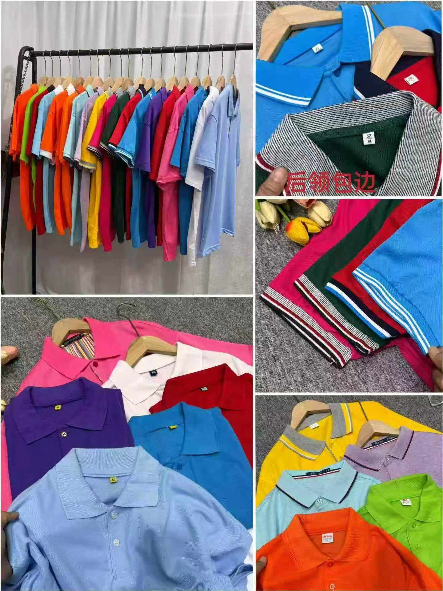 Baju-T Kerja Polo Lengan Pendek Bernafas Uniseks, Jumlah Keseluruhan 6000 Keping - Image 9