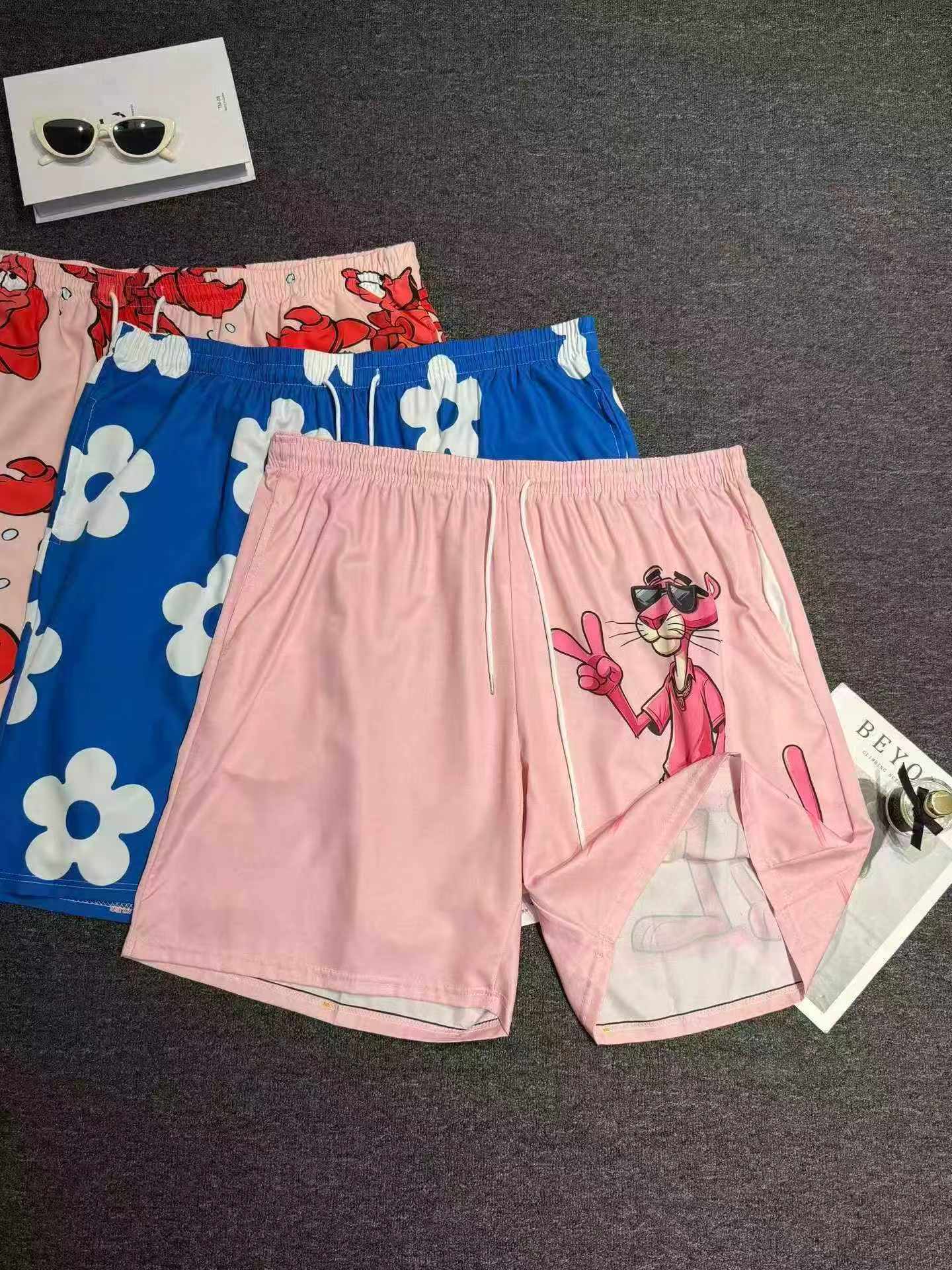 Suruali Fupi za Kawaida Zisizobana zenye Uchapishaji wa 3D za Mitindo Mpya za Ulaya na Marekani, Vipimo S-6XL, Vipande 15000, Ufungashaji wa Kila Kipande Kivyake - Image 7