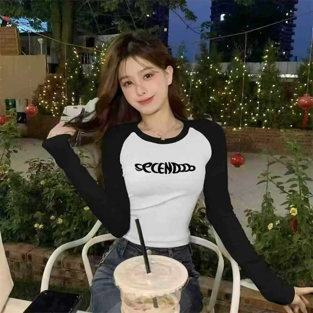 1149 Keping Atasan Kapas Lengan Panjang Gaya Streetwear Gadis Bergaya Trendy Berkualiti Tinggi - Image 4