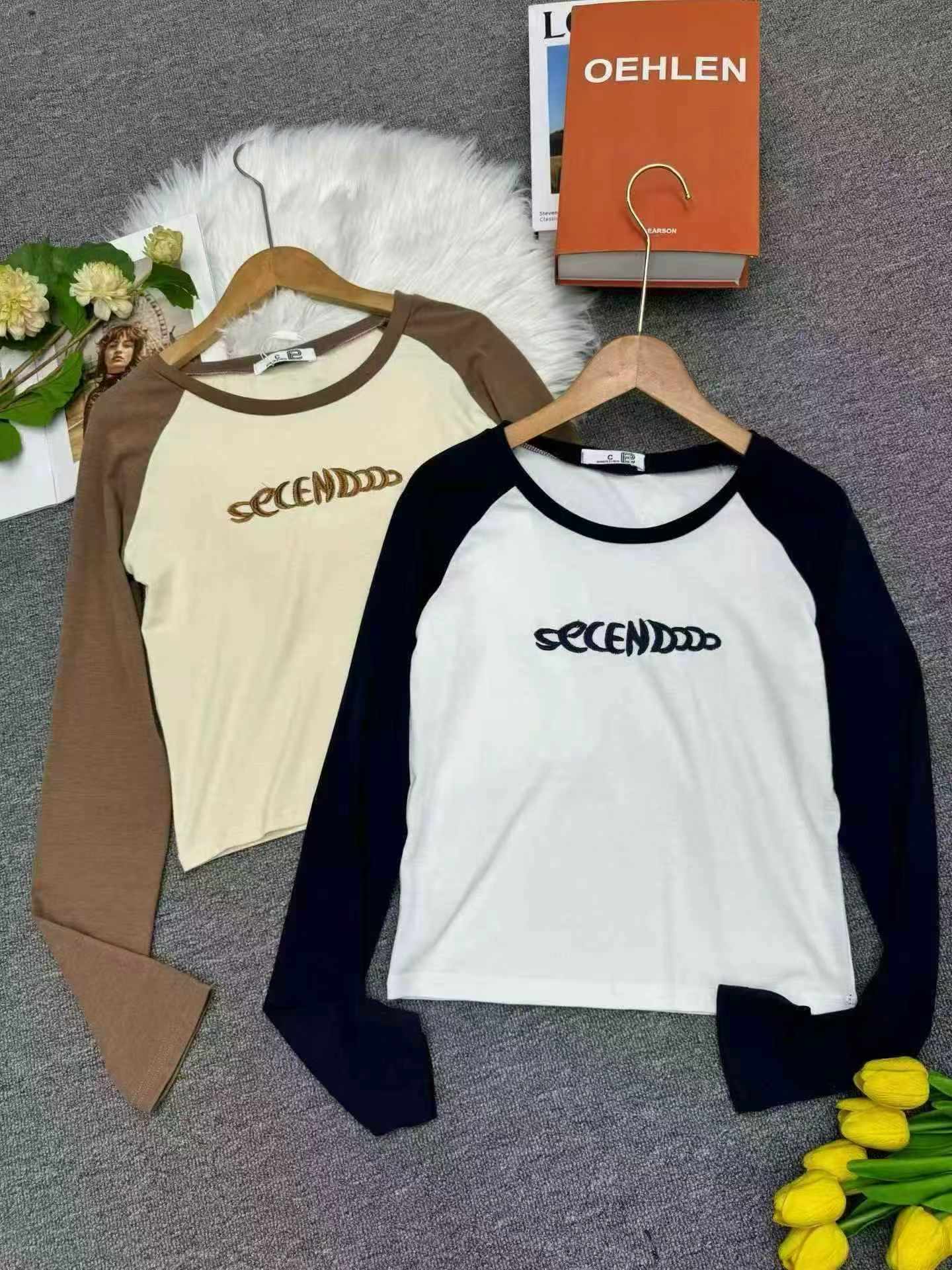 1149 Keping Atasan Kapas Lengan Panjang Gaya Streetwear Gadis Bergaya Trendy Berkualiti Tinggi - Image 7