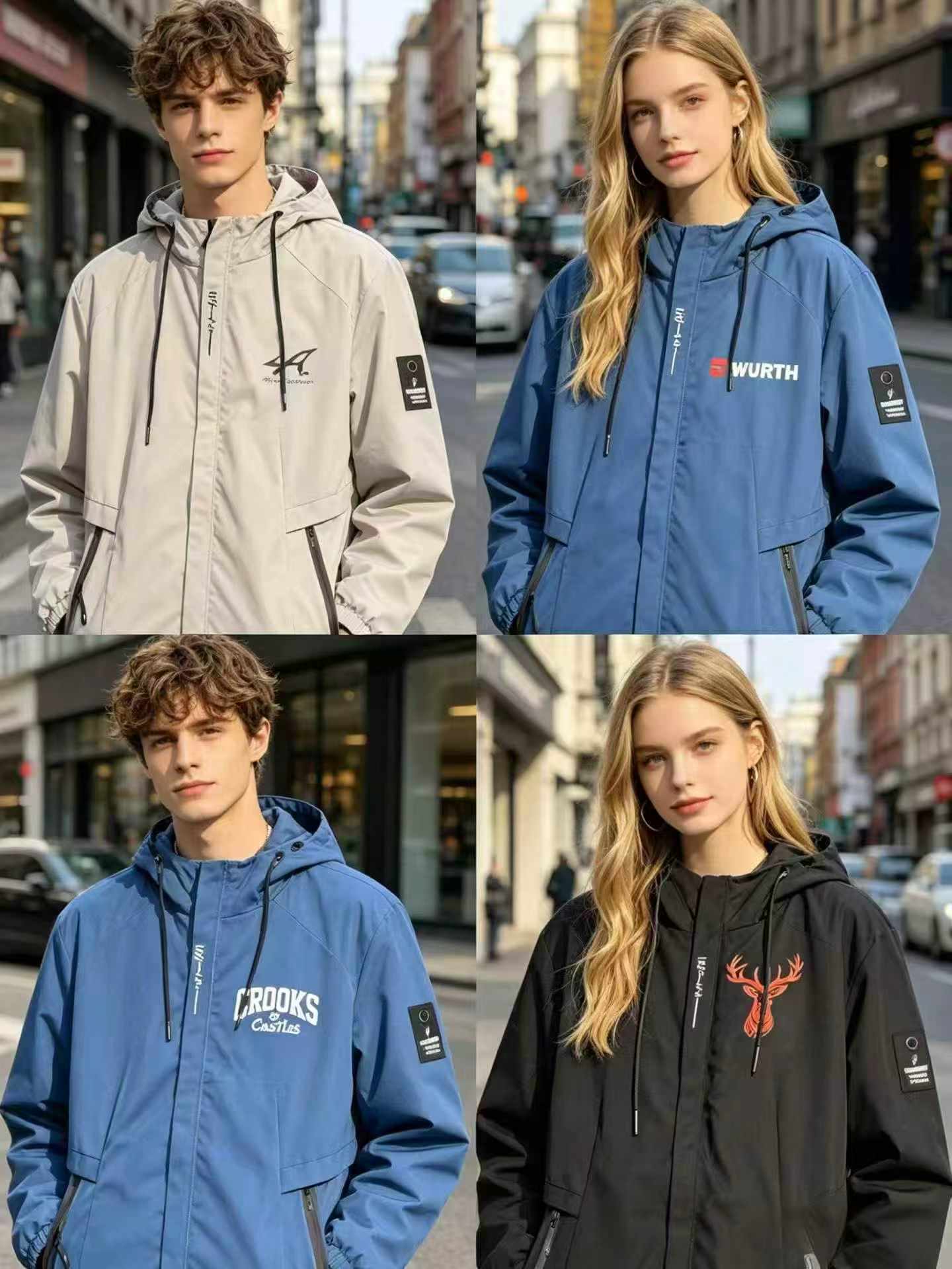 Stok Penjelasan Jaket Uniseks, Saiz S-3XL, Jumlah Keseluruhan 4500 Keping - Image 2