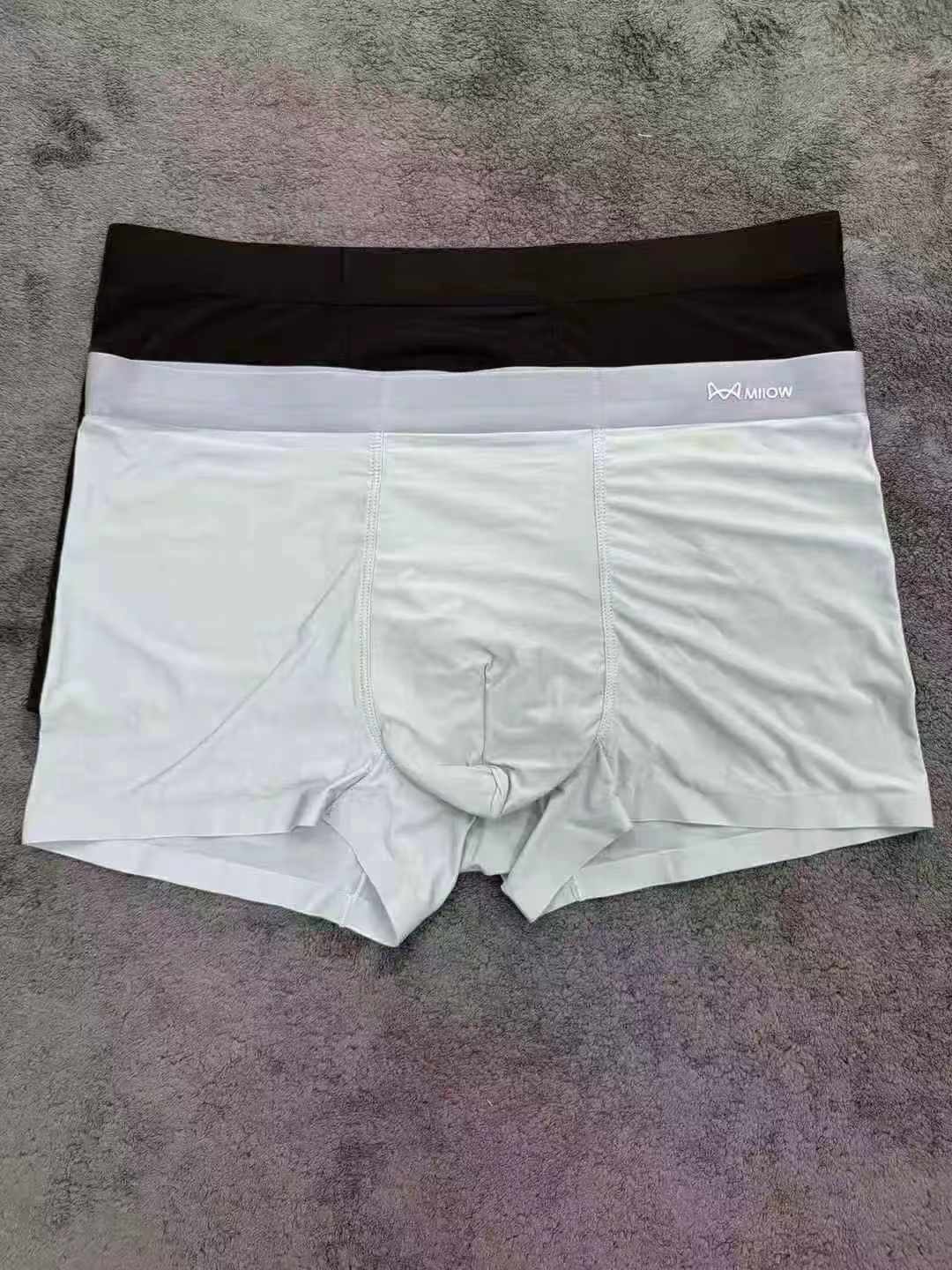 Takriban Vipande 15000 vya Suruali Fupi za Boxer za Wanaume za Hariri ya Barafu, Ukubwa wa L hadi 4XL - Image 9