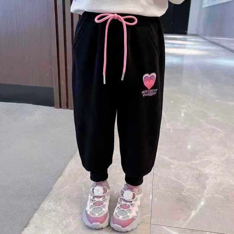 500 Pièces Pantalons de Jogging Enfants Automne-Hiver en Molleton Brodés - Image 6