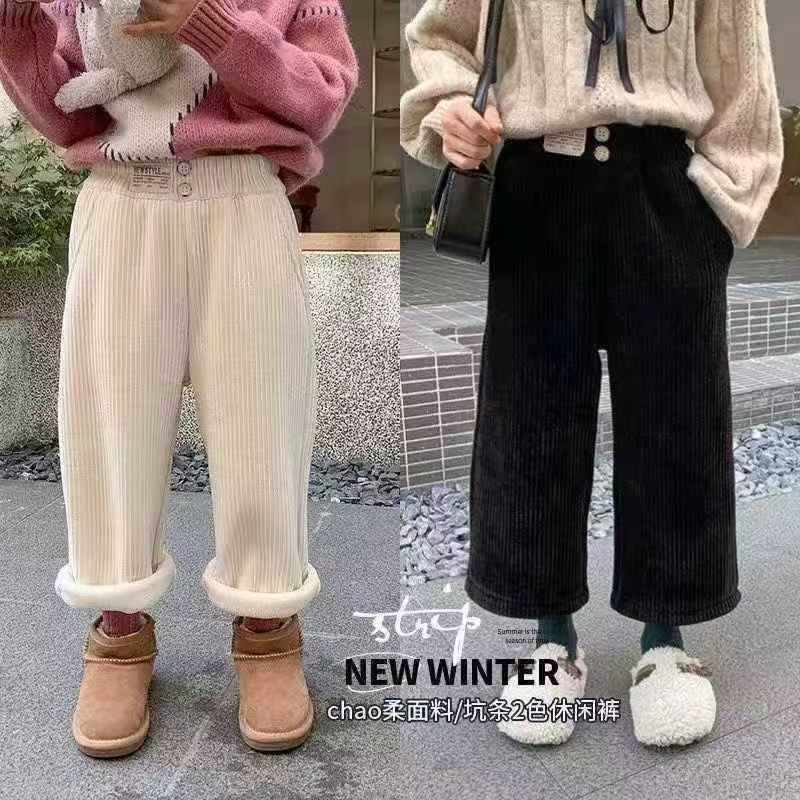 500 Pièces Pantalons de Jogging Enfants Automne-Hiver en Molleton Brodés - Image 8