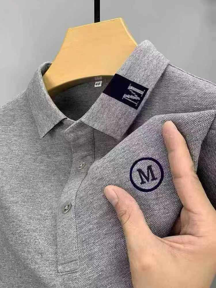 Shati za Polo za Mikono Mifupi za Wanaume zilizopambwa kwa Kudarizi, Zenye Miundo 12, Vipande 2600 - Image 9