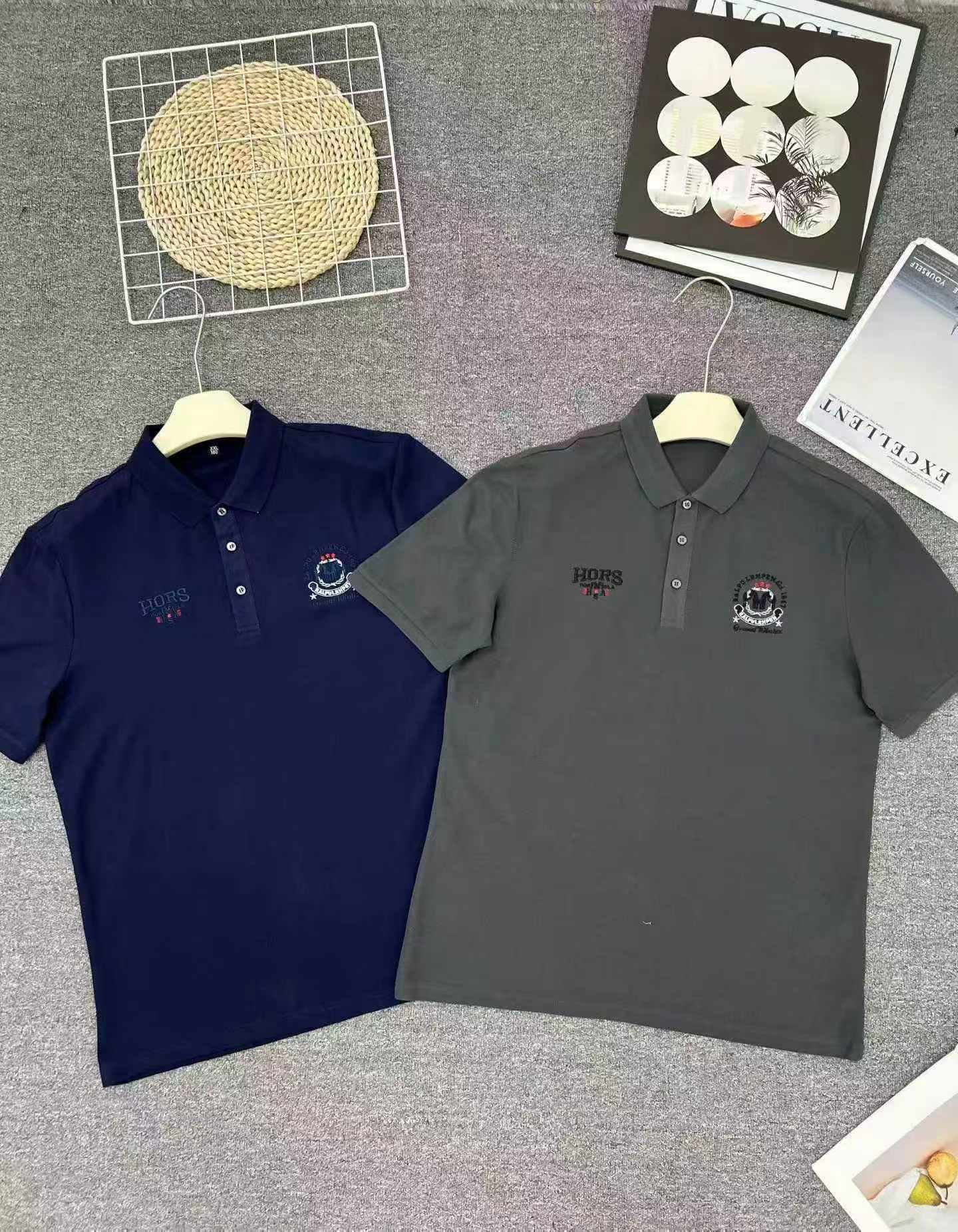 2400 Buah Kaos Polo Pria Trendi Lengan Pendek Bordir - Image 5