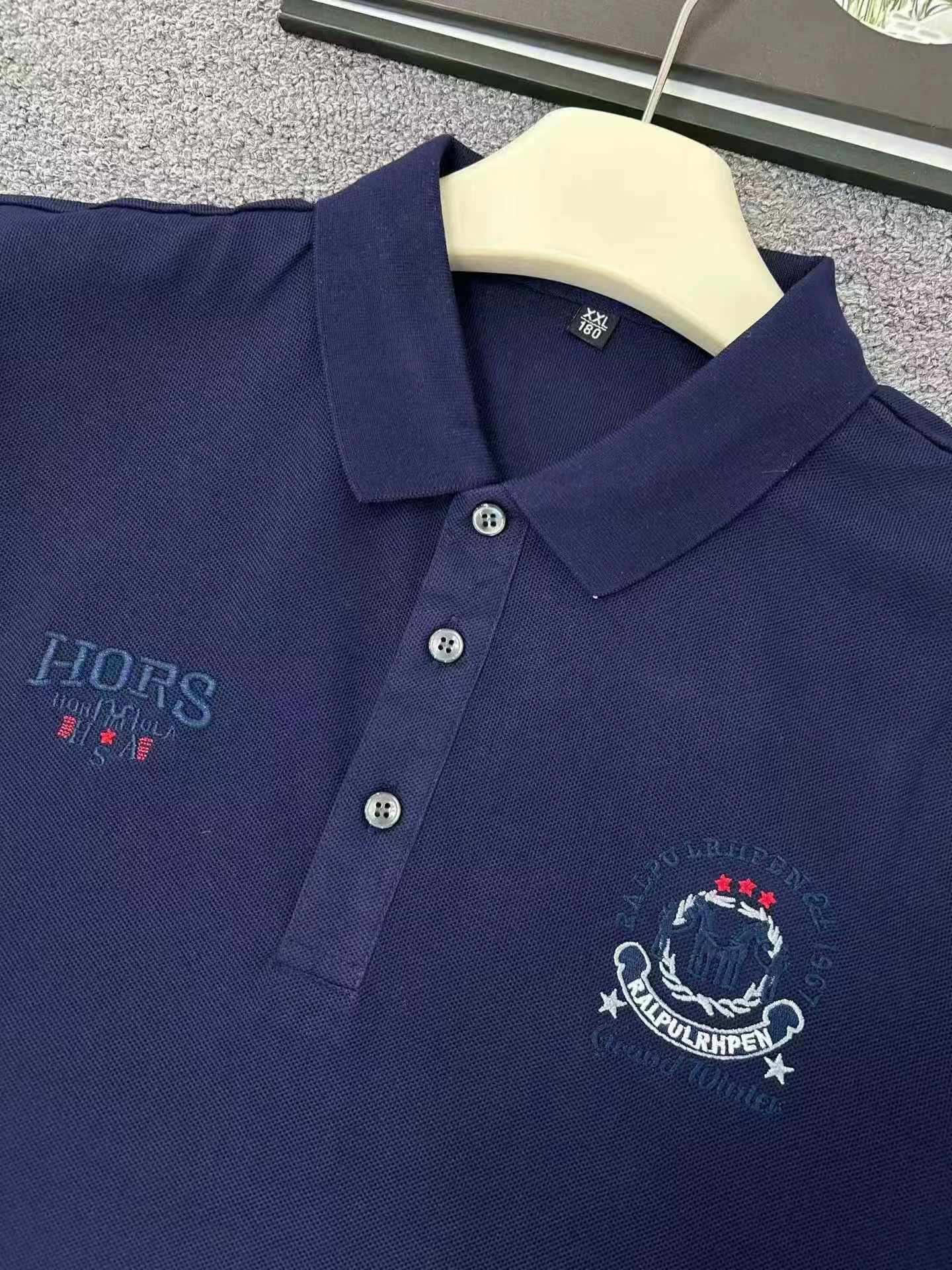 2400 Buah Kaos Polo Pria Trendi Lengan Pendek Bordir - Image 7