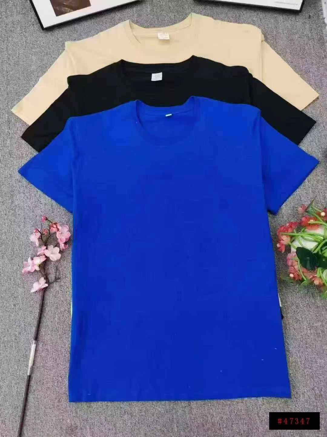 ប្រហែល 1200 ដុំ អាវយឺត T កប្បាសធម្មតា មិនបែងចែកភេទ - Image 9