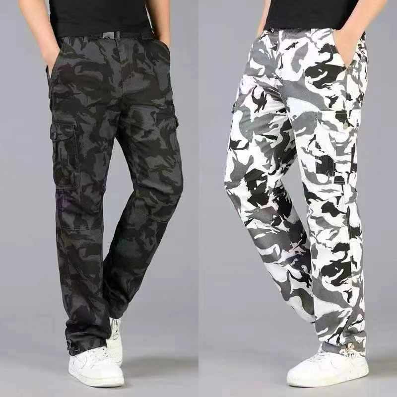 Suruali za Cargo za Wanaume za Majira ya Joto Nyembamba zenye Muundo wa Camo, Karibu Vipande 3880, Ukubwa L-3XL, Kila Moja Imefungashwa Kivyake - Image 2