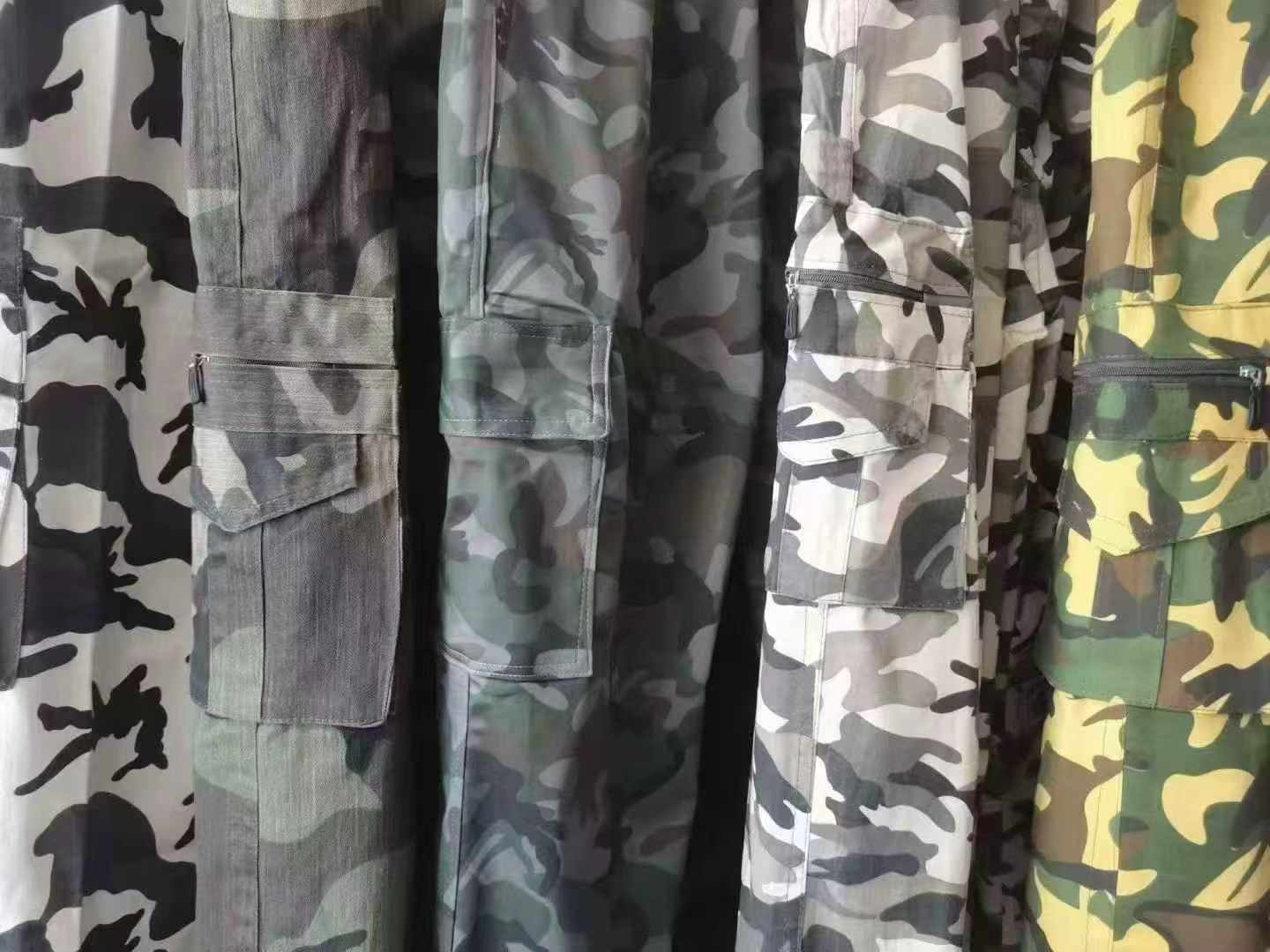 Suruali za Cargo za Wanaume za Majira ya Joto Nyembamba zenye Muundo wa Camo, Karibu Vipande 3880, Ukubwa L-3XL, Kila Moja Imefungashwa Kivyake - Image 5