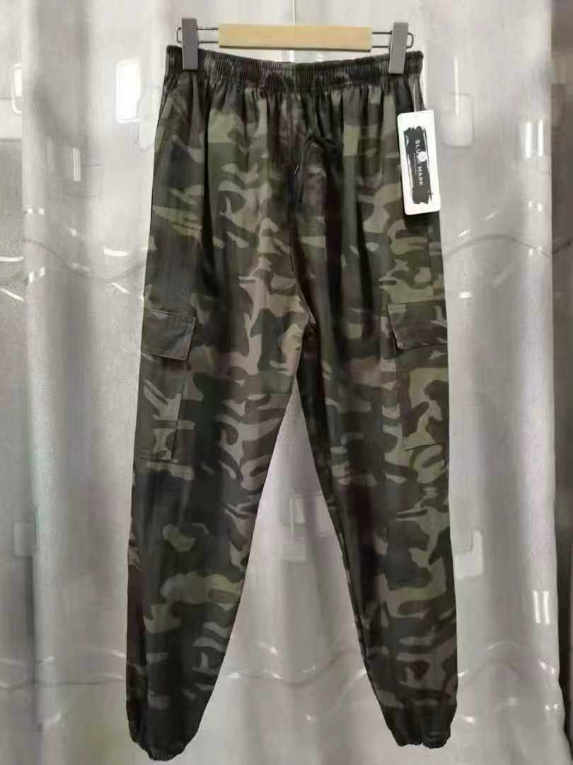 Suruali za Cargo za Wanaume za Majira ya Joto Nyembamba zenye Muundo wa Camo, Karibu Vipande 3880, Ukubwa L-3XL, Kila Moja Imefungashwa Kivyake - Image 7