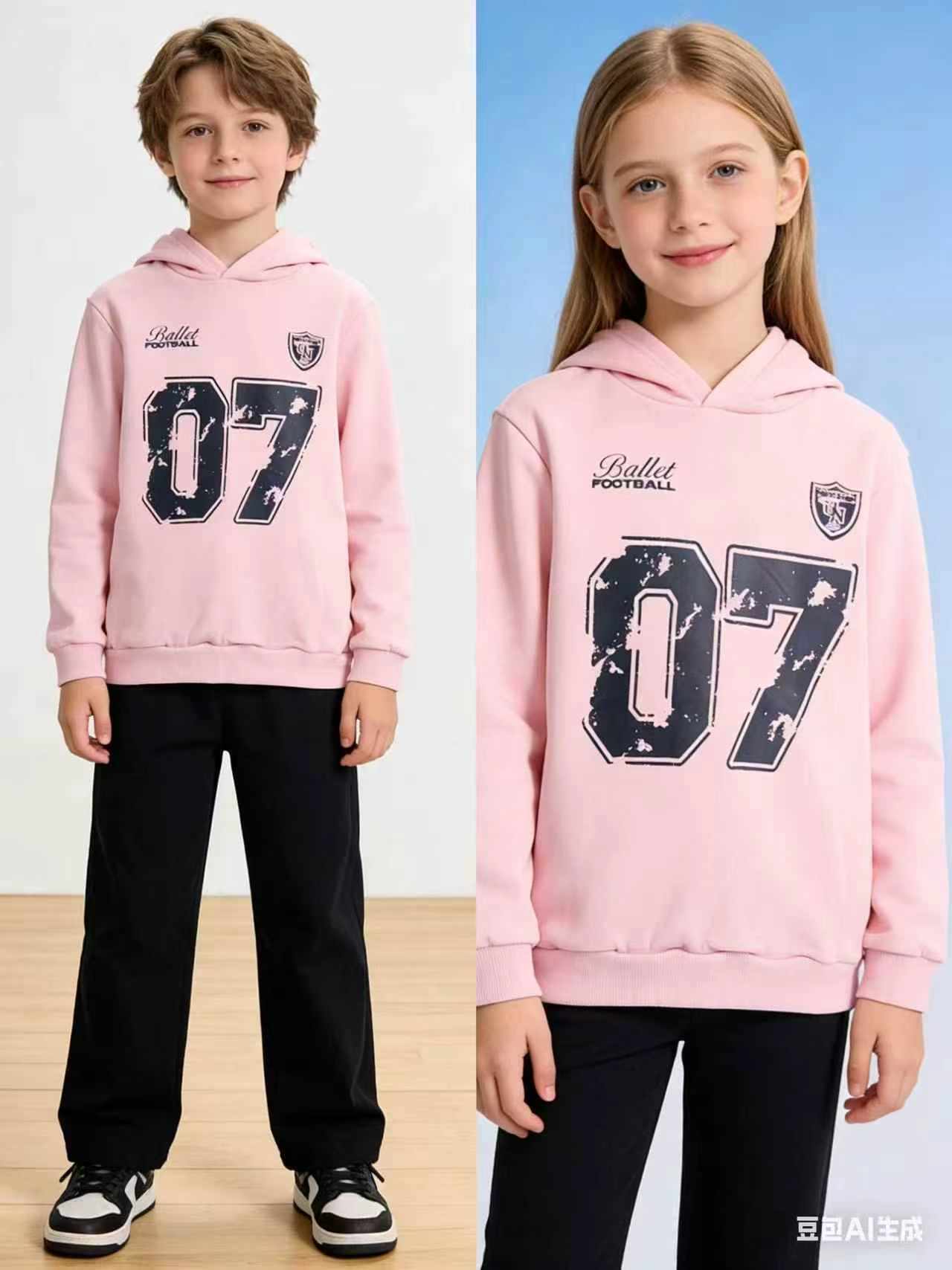 58000 Vipande vya Hoodie za Watoto zilizo na laini ya fleece ndani, Uuzaji wa Kufuta Staki za Bidhaa - Image 2