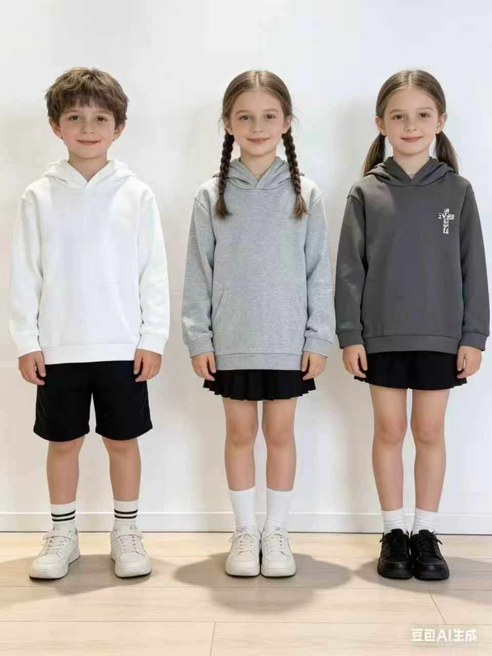 58000 Vipande vya Hoodie za Watoto zilizo na laini ya fleece ndani, Uuzaji wa Kufuta Staki za Bidhaa - Image 3